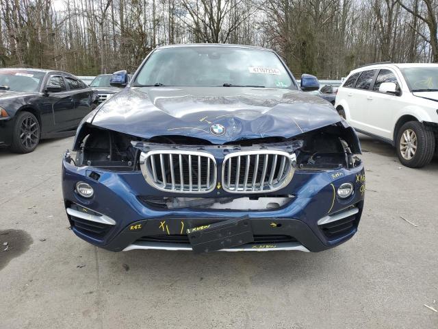  BMW X4 2016 Синий