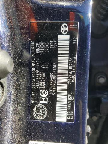 2021 TOYOTA COROLLA LE - 5YFBPMBE6MP156382