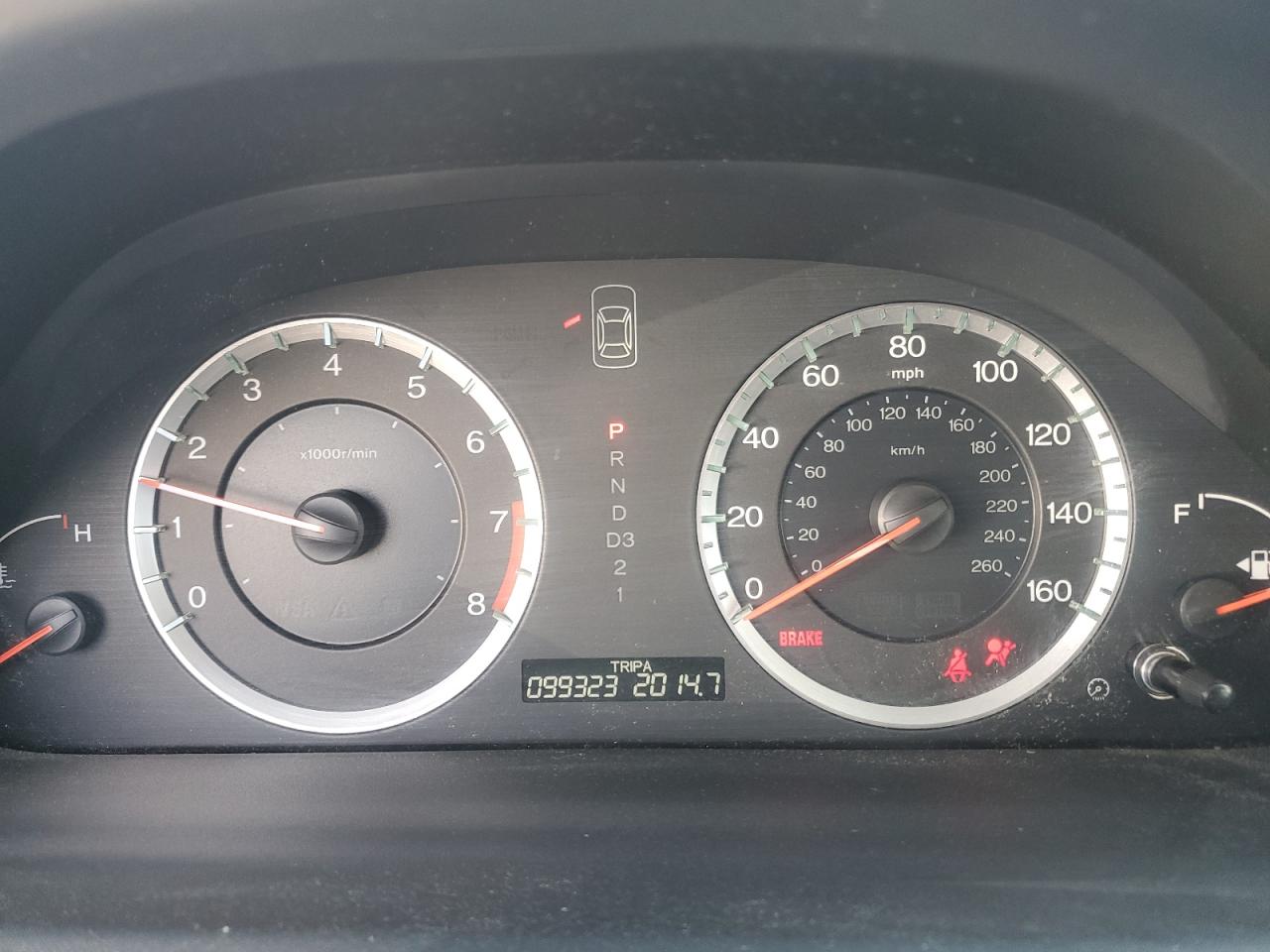 1HGCP26499A183230 2009 Honda Accord Lxp