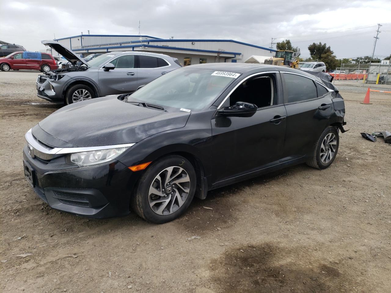 2018 Honda Civic Ex vin: 2HGFC2F71JH607864