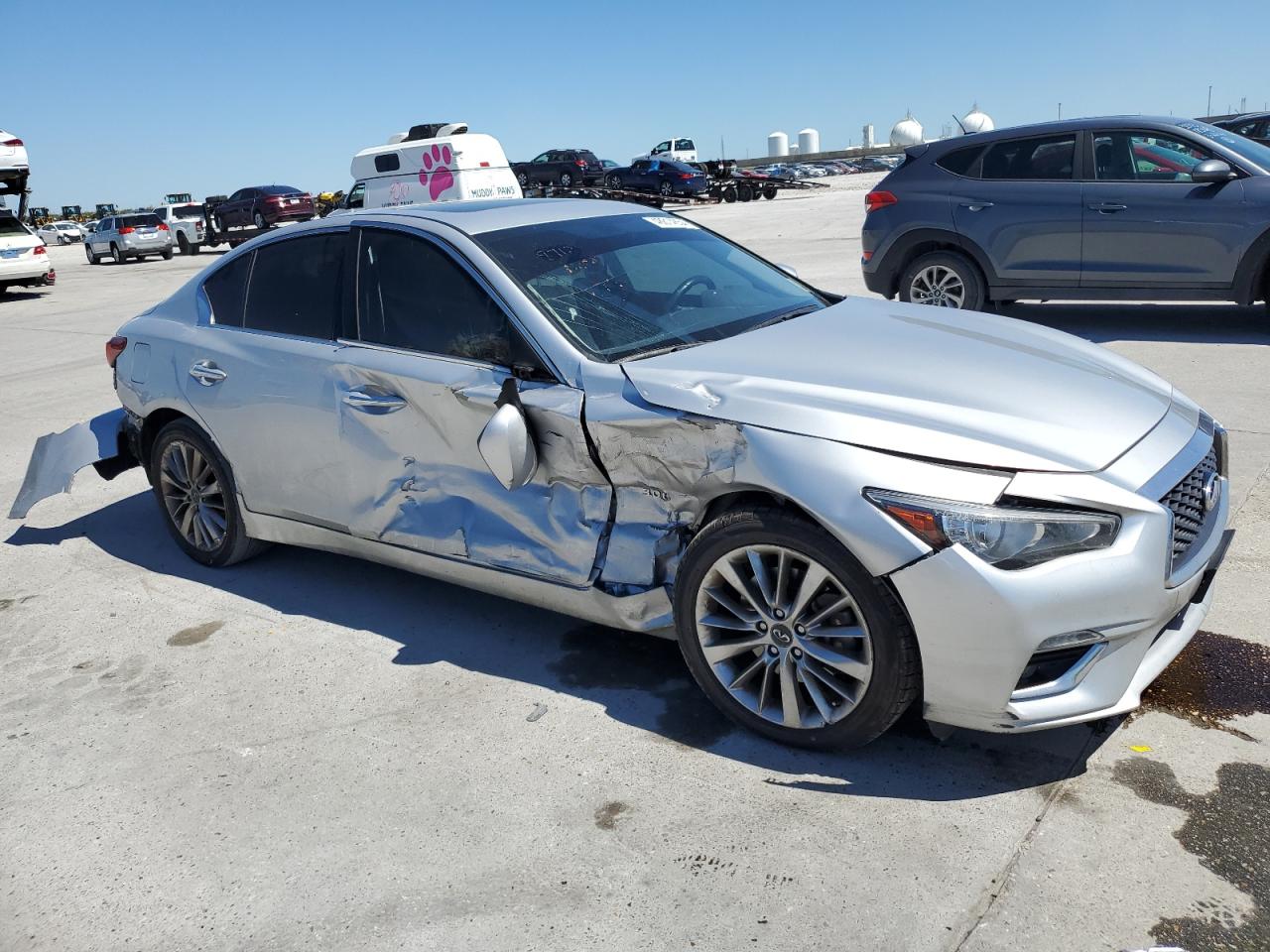 JN1EV7AR1KM558712 2019 Infiniti Q50 Luxe