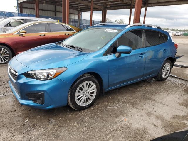 Lot #2473576123 2018 SUBARU IMPREZA PR salvage car