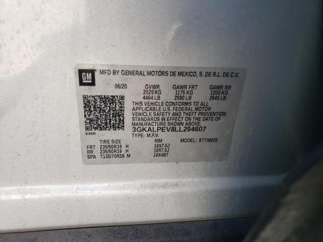 2020 GMC TERRAIN SL - 3GKALPEV8LL294607