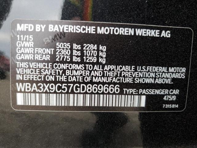 2016 BMW 335 XIGT - WBA3X9C57GD869666