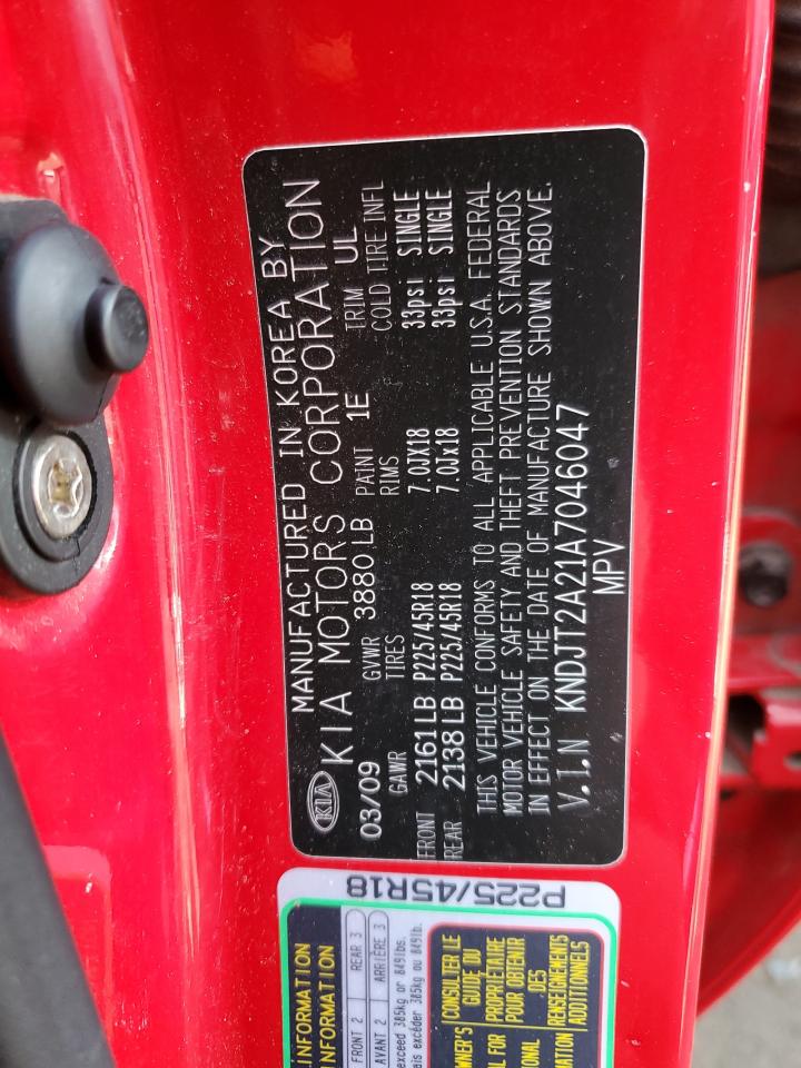 KNDJT2A21A7046047 2010 Kia Soul +