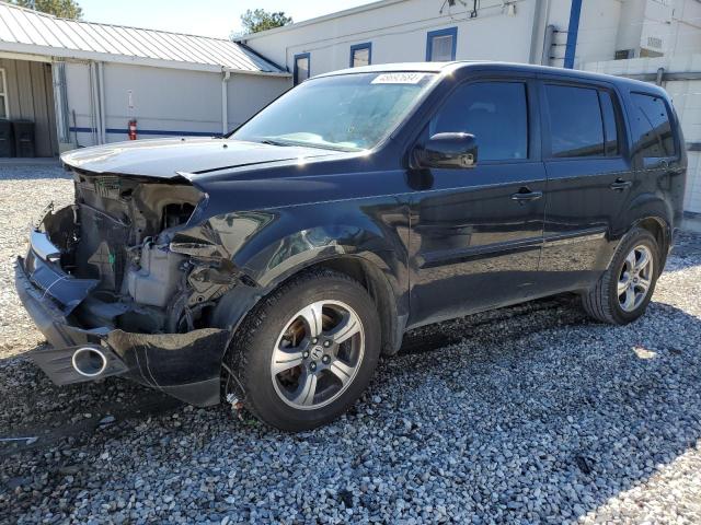 Lot #2438522541 2012 HONDA PILOT EXL salvage car