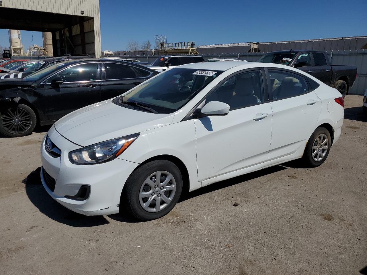 KMHCT4AE4EU753502 2014 Hyundai Accent Gls