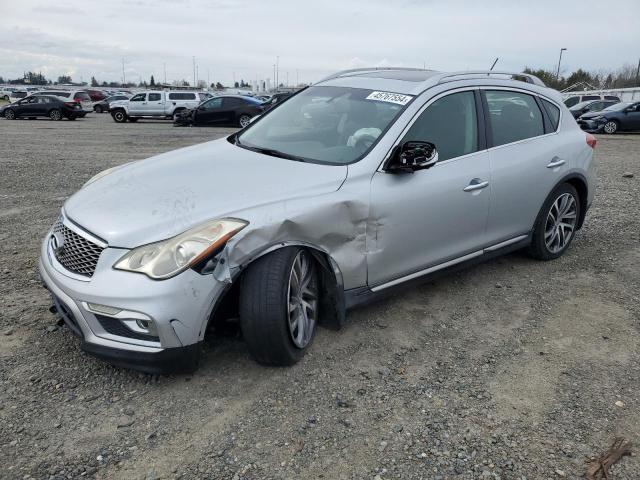 Lot #2526550948 2017 INFINITI QX50 salvage car