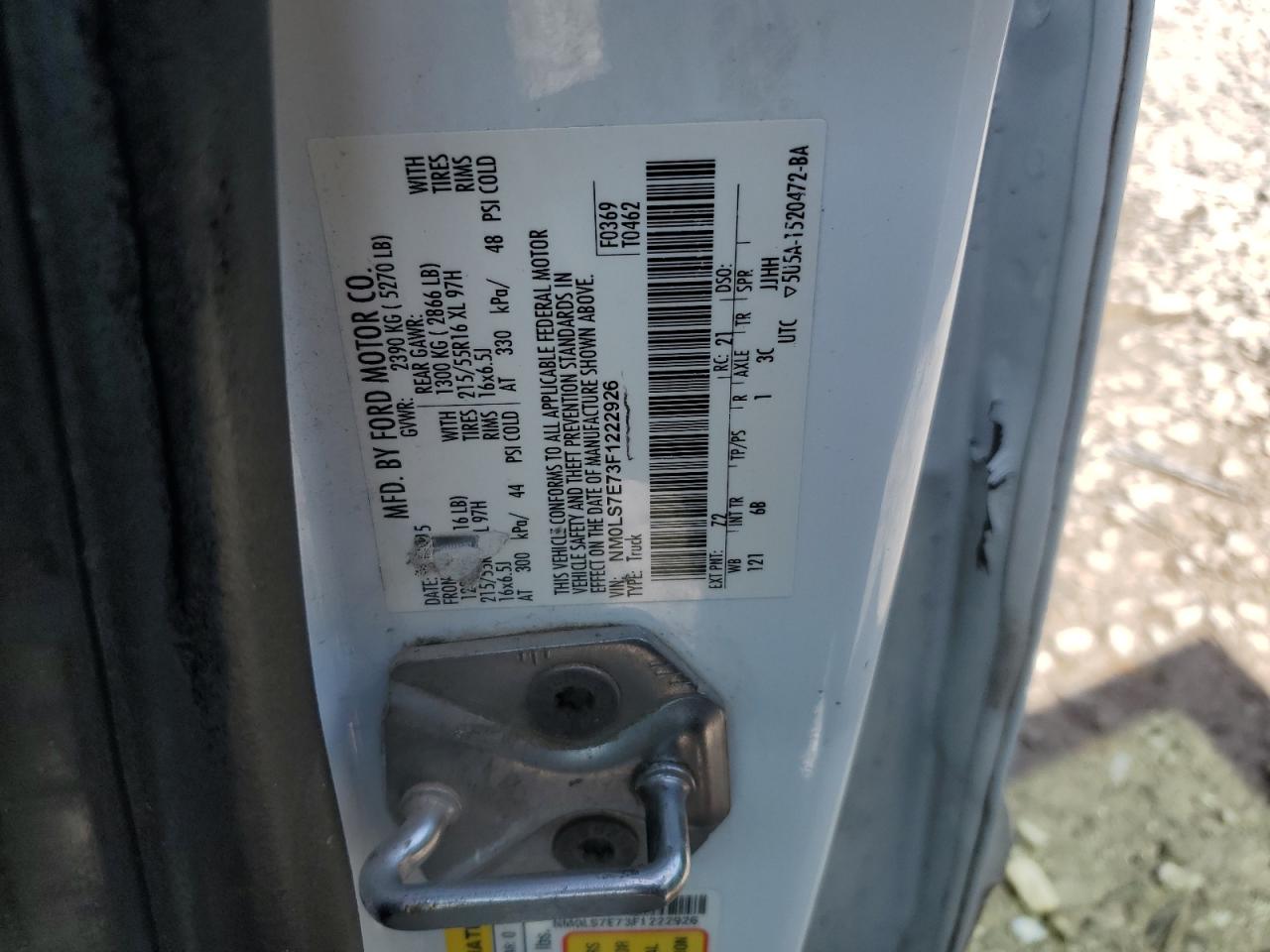 NM0LS7E73F1222926 2015 Ford Transit Connect Xl