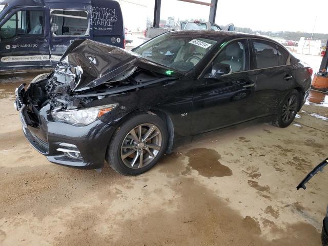 Lot #2506056132 2017 INFINITI Q50 PREMIU salvage car