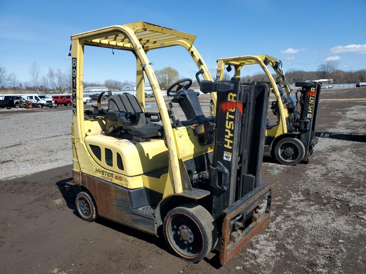 Lot #3242791950 2007 HYST FORKLIFT