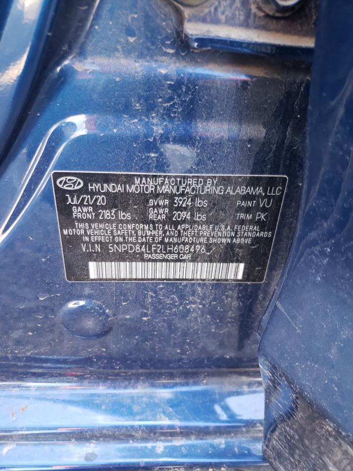 5NPD84LF2LH608496 2020 Hyundai Elantra Sel