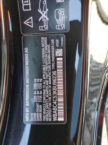 2019 BMW M850XI - WBABC4C53KBU96236