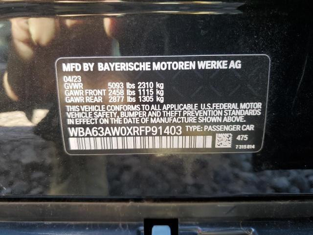 2024 BMW M440I GRAN - WBA63AW0XRFP91403