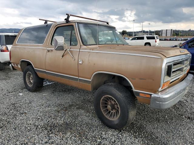 1987 Dodge Ramcharger Aw-100 VIN: 3B4GW12W6HM709820 Lot: 45881724