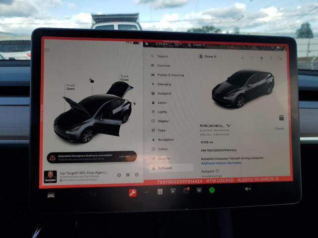 2023 TESLA MODEL Y - 7SAYGDEEXPF814424