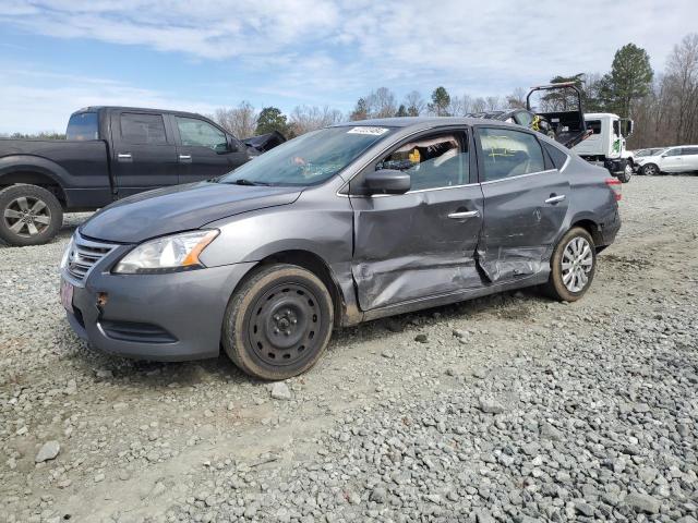 Lot #2537475514 2015 NISSAN SENTRA S salvage car