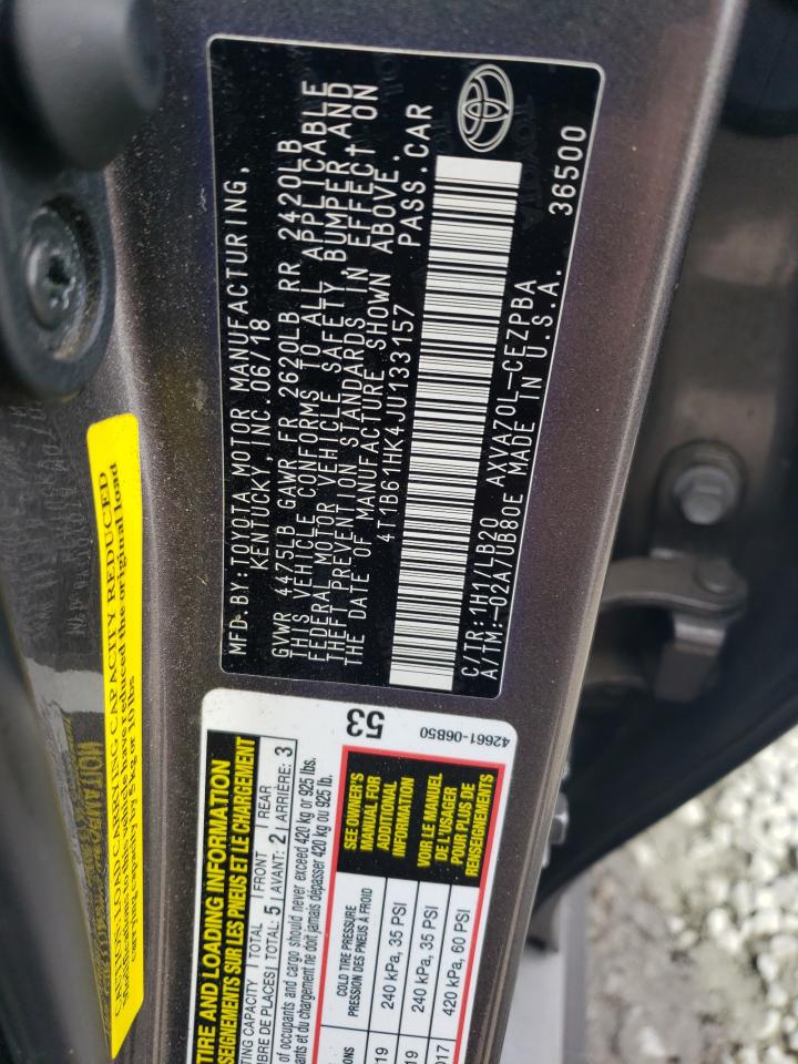 TOYOTA CAMRY XSE -