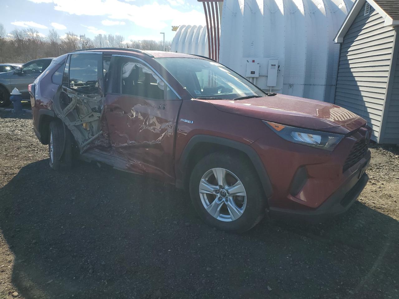 4T3L6RFV5MU029630 2021 Toyota Rav4 Le