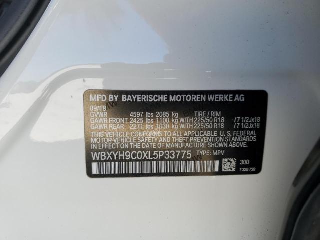 VIN WBXYH9C0XL5P33775 BMW X2 SDRIVE2 2020 14