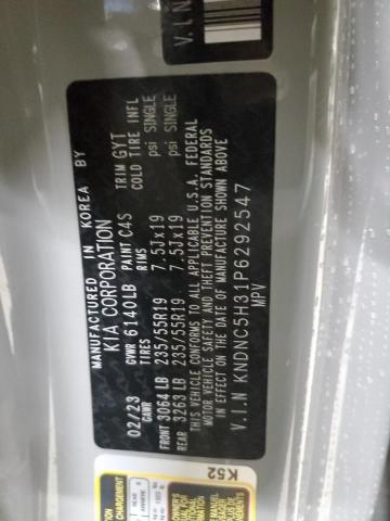 2023 KIA CARNIVAL - KNDNC5H31P6292547