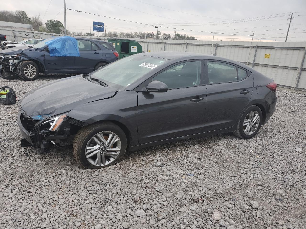 2020 Hyundai Elantra Sel vin: 5NPD84LF9LH579465