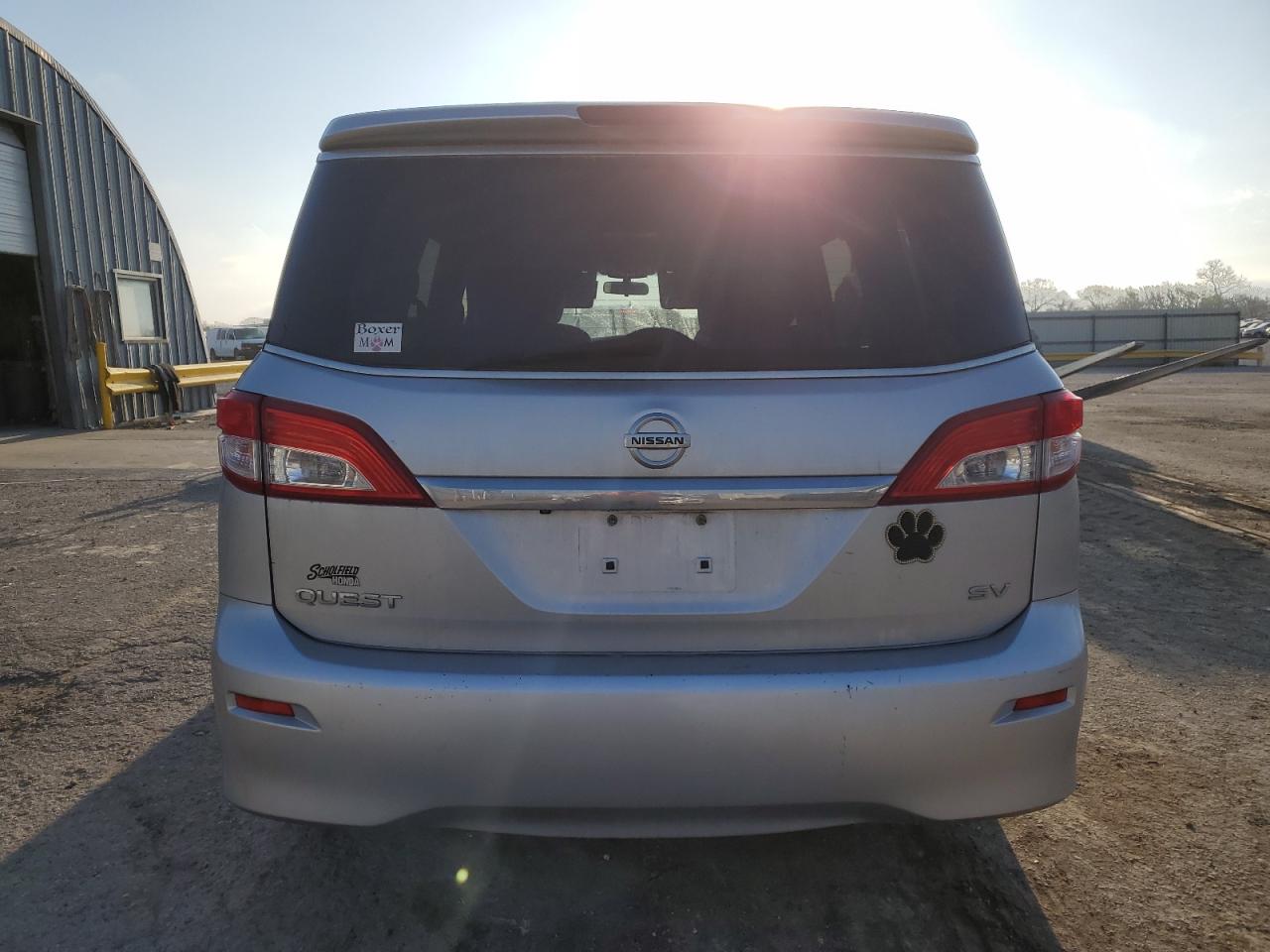 JN8AE2KP1E9101048 2014 Nissan Quest S