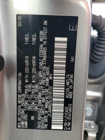 2020 LEXUS NX 300 JTJGARBZ5L5018123