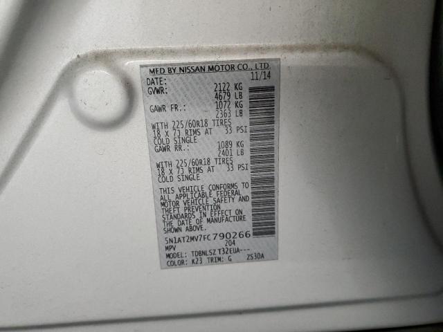 2015 NISSAN ROGUE S - 5N1AT2MV7FC790266
