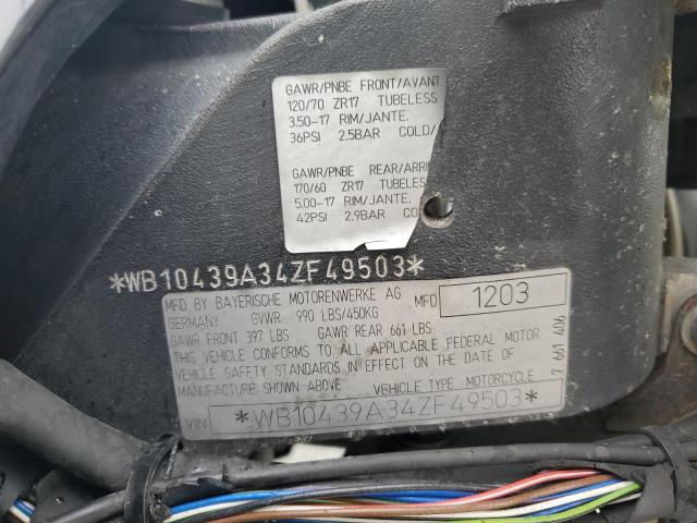 2004 BMW R1150 R - WB10439A34ZF49503