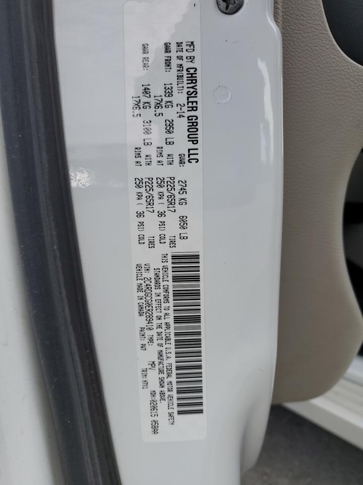 2C4RDGCG0ER289410 2014 Dodge Grand Caravan Sxt 2C4RDGCG0ER289410 2014 Dodge Grand Caravan Sxt