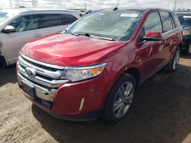 Lot #2441007061 2014 FORD EDGE LIMIT salvage car