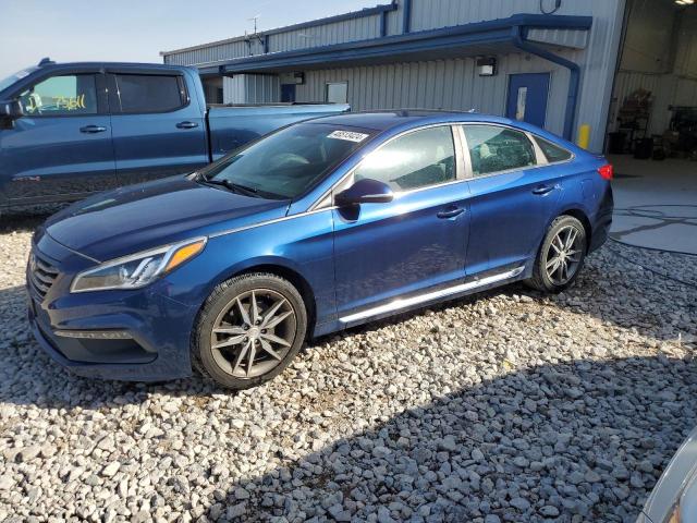 Lot #2407138682 2017 HYUNDAI SONATA SPO salvage car