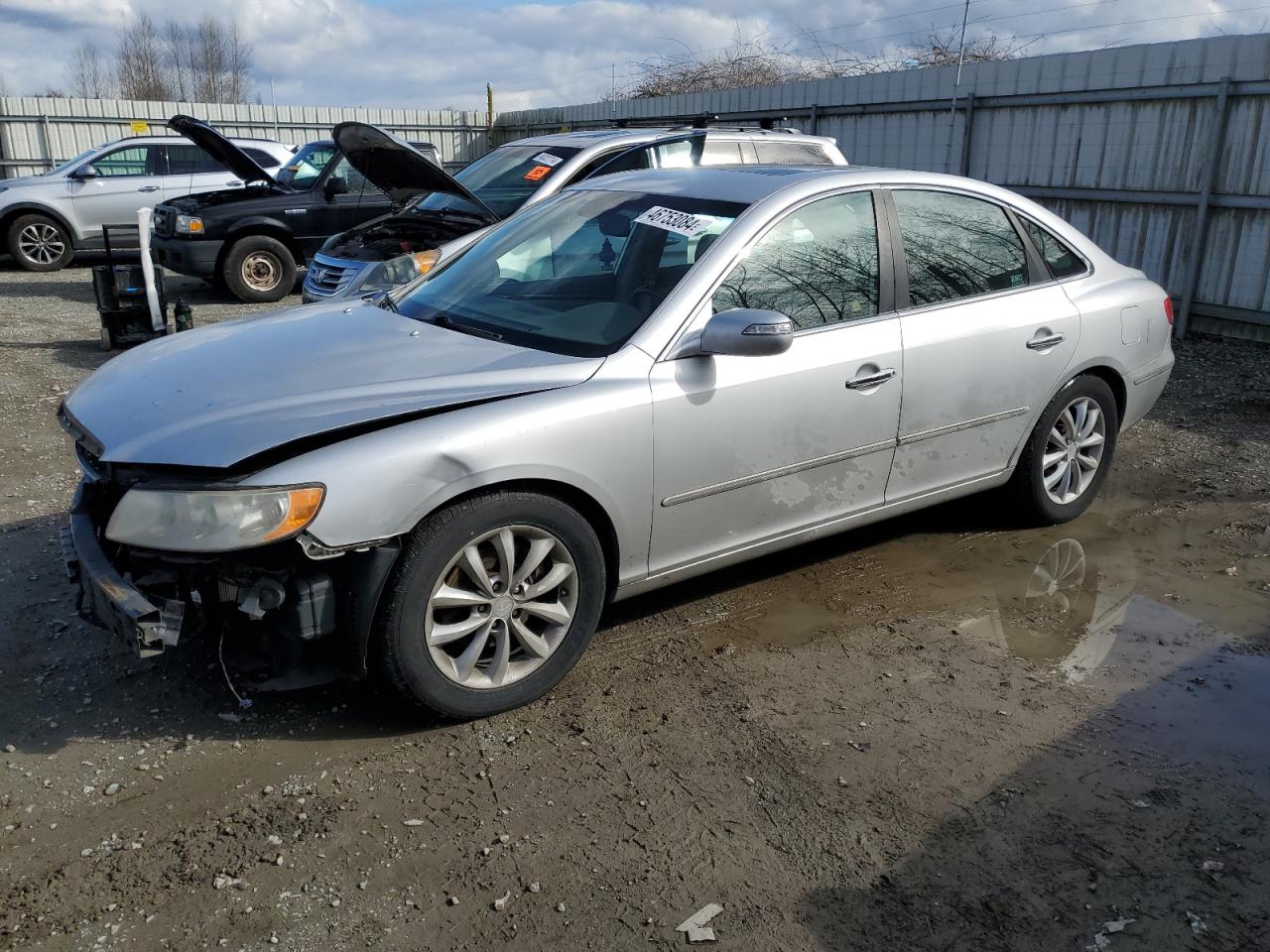 KMHFC46FX8A263117 2008 Hyundai Azera Se