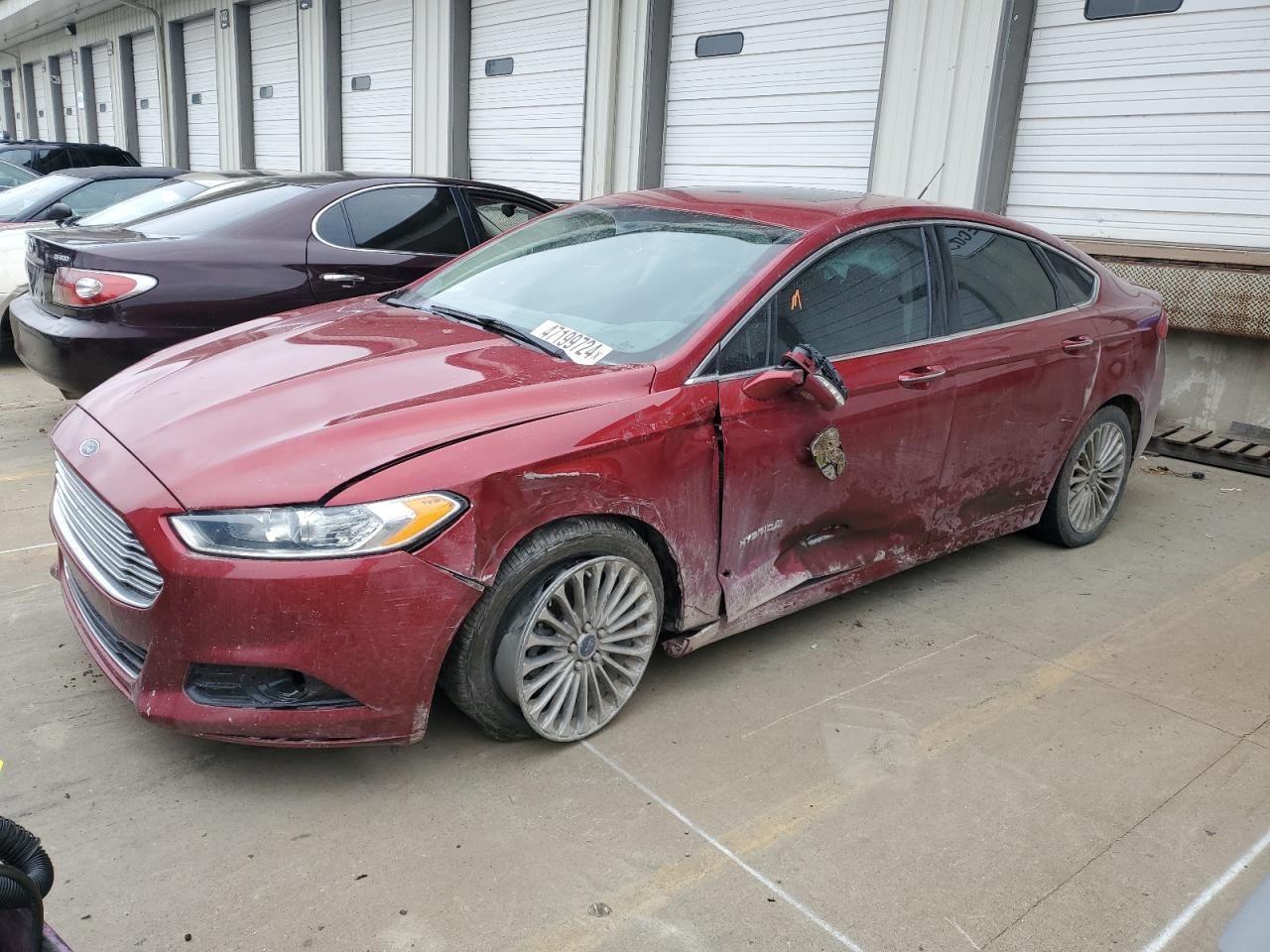 3FA6P0RU7ER388577 2014 Ford Fusion Titanium Hev