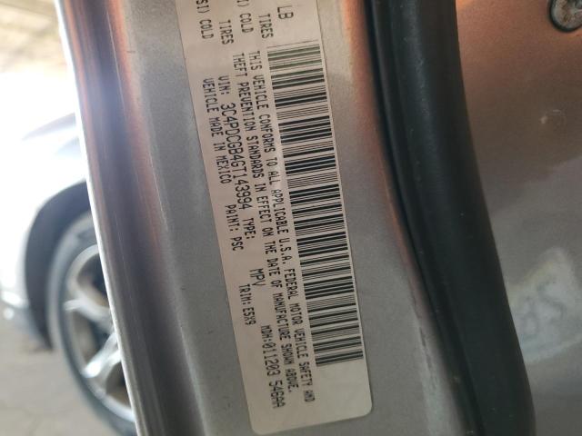 2016 Dodge Journey Crossroad VIN: 3C4PDCGB4GT143994 Lot: 47236054