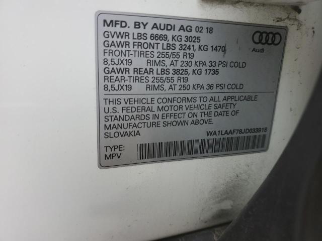 VIN WA1LAAF78JD033918 2018 Audi Q7, Premium Plus no.13