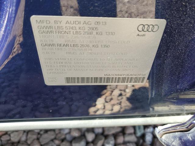 VIN WA1CMAFP2EA042046 2014 Audi Q5, Tdi Premium Plus no.13