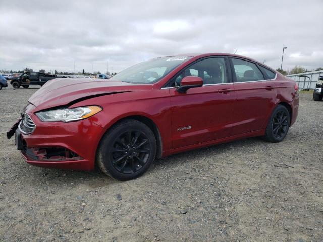 Lot #2489702819 2017 FORD FUSION SE salvage car