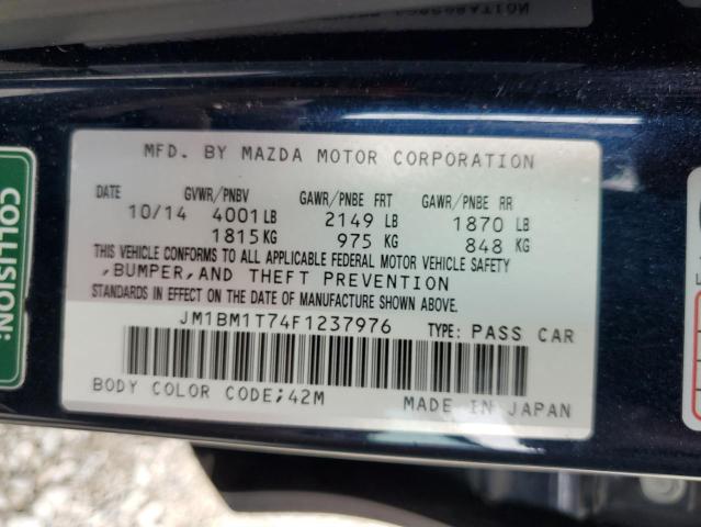 2015 MAZDA 3 SV - JM1BM1T74F1237976