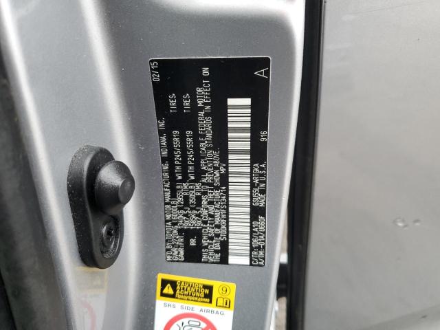 2015 TOYOTA HILNDR HYB 5TDDKRFH1FS134714