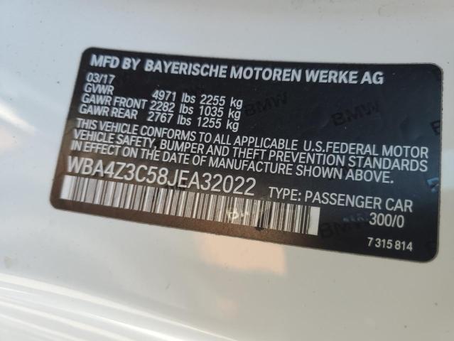 2018 BMW 430XI - WBA4Z3C58JEA32022