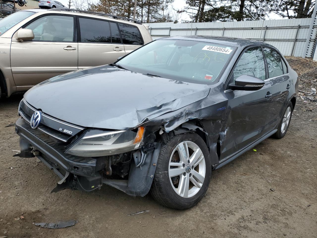 2014 Volkswagen Jetta Hybrid vin: 3VW637AJ1EM224610