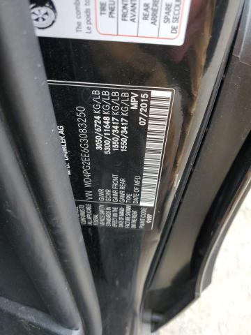 2016 MERCEDES-BENZ METRIS - WD4PG2EE6G3083250