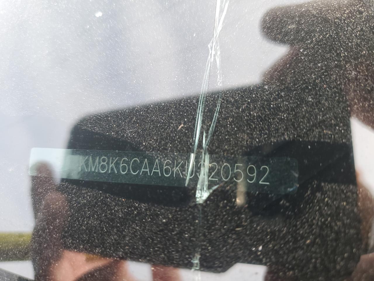 KM8K6CAA6KU320592 2019 Hyundai Kona Sel