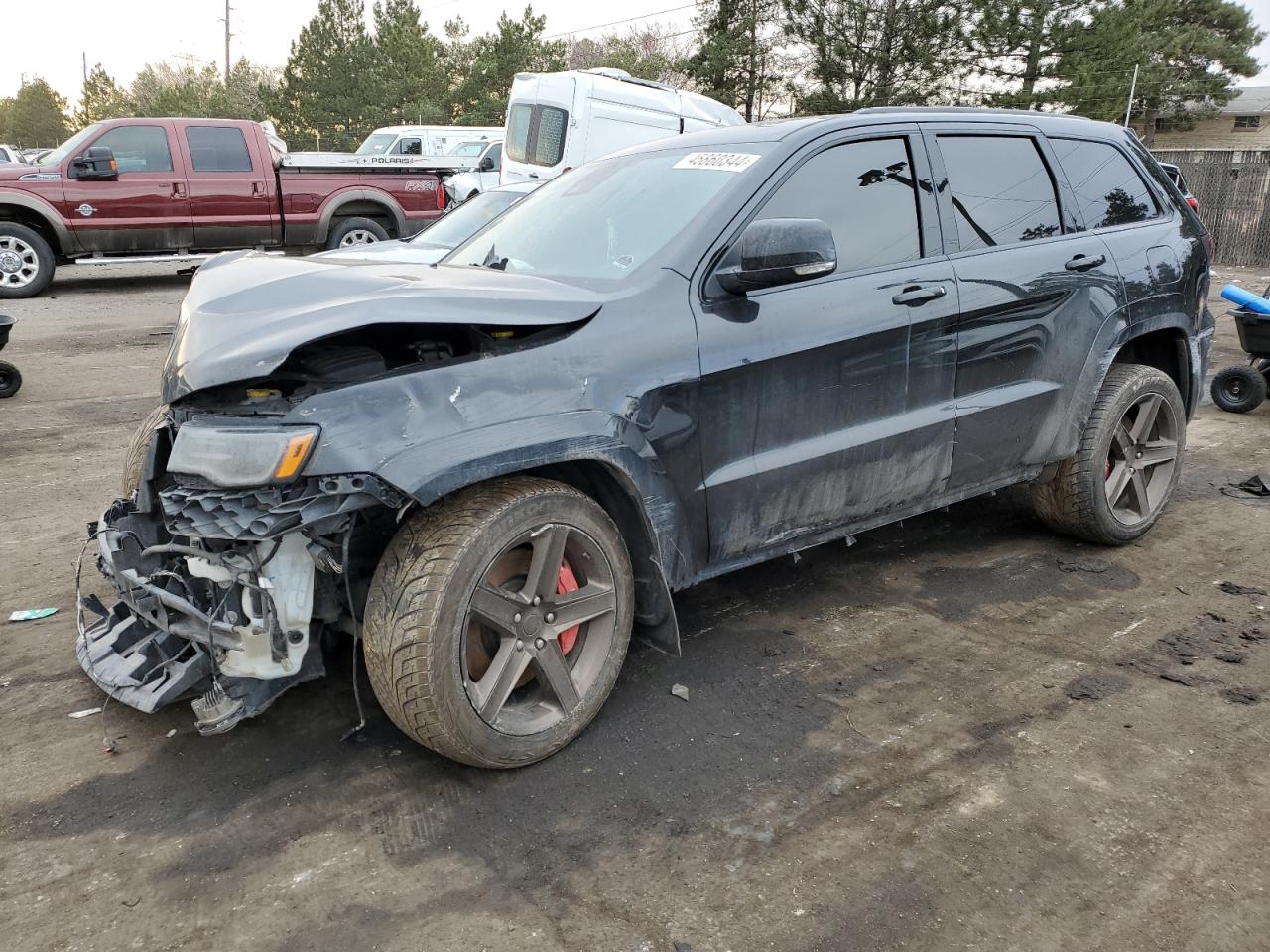 2016 Jeep Grand Cherokee Srt-8 vin: 1C4RJFDJ2GC413931