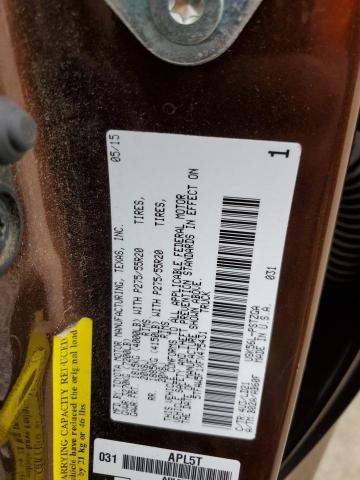 2015 TOYOTA TUNDRA CRE - 5TFAW5F1XFX475431