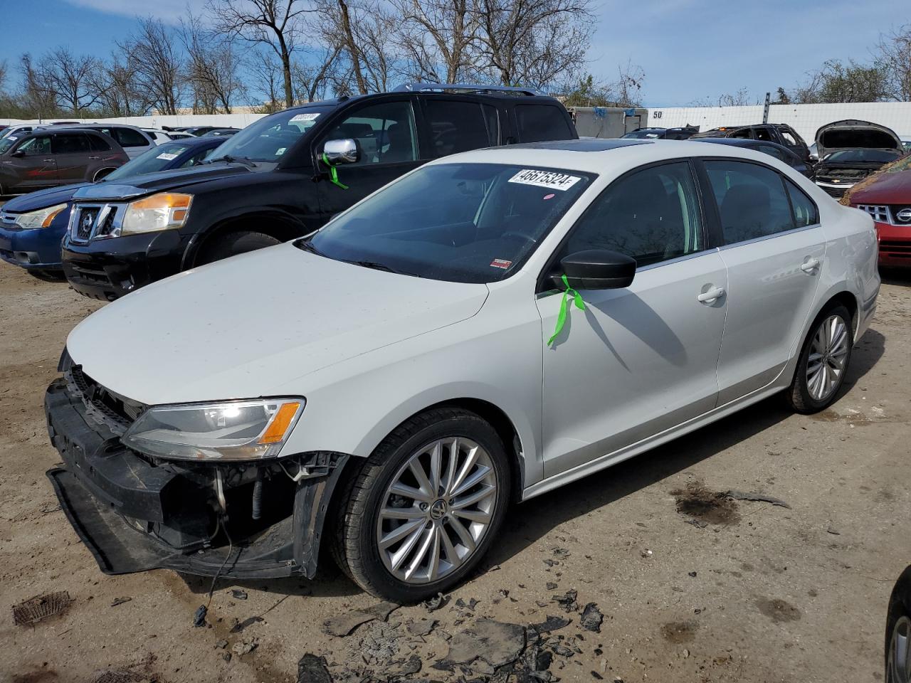 Lot #2638243645 2014 VOLKSWAGEN JETTA TDI