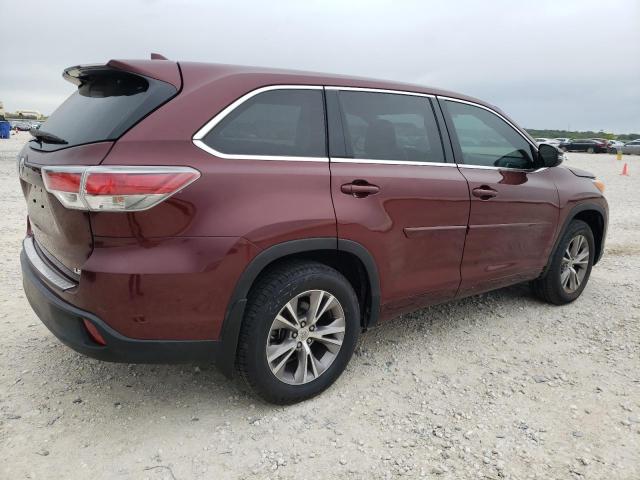 VIN 5TDZKRFH9ES015216 2014 Toyota Highlander, LE no.3