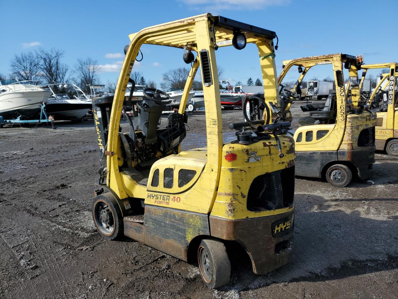 Lot #3242791955 2007 HYST FORKLIFT